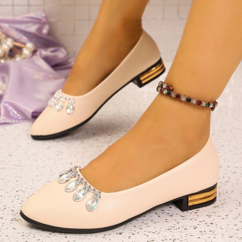 Women Shoes Sneakers - Women Flats Pointed Toe Ballet Shoes