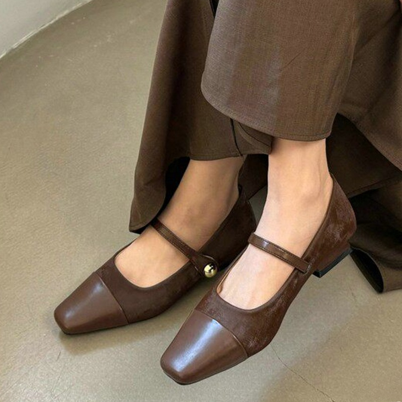 Mary Jane Shoes for Women Eleg - огляд і ціна Square Toe Mule