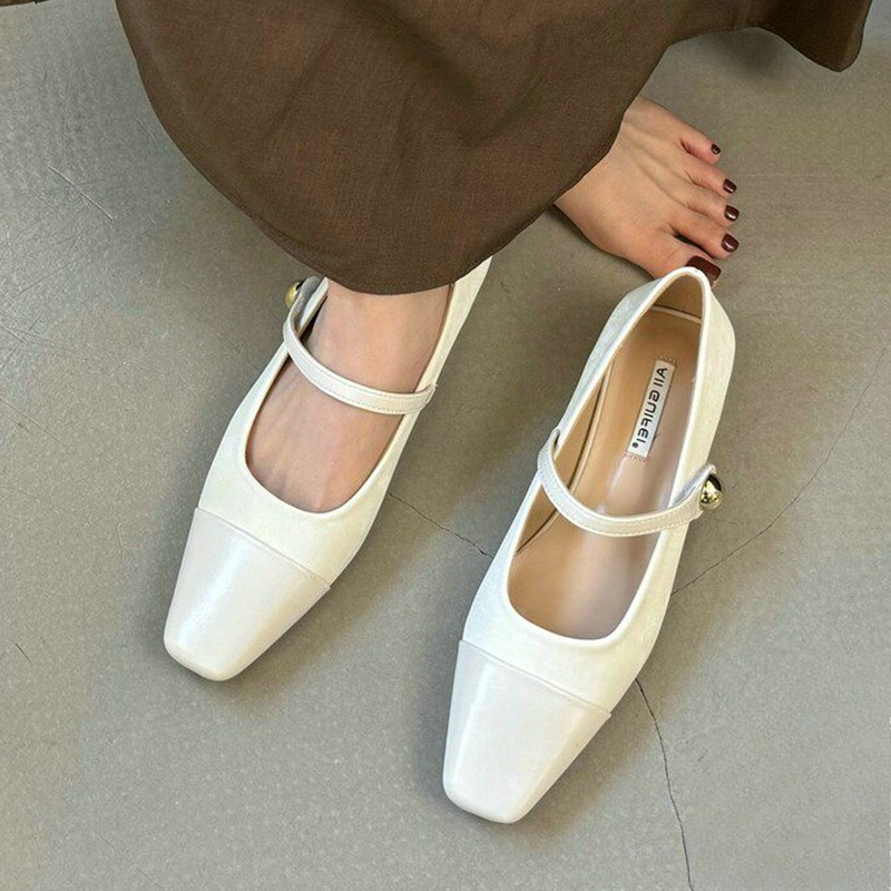 Mary Jane Shoes for Women Eleg - огляд і ціна Square Toe Mule