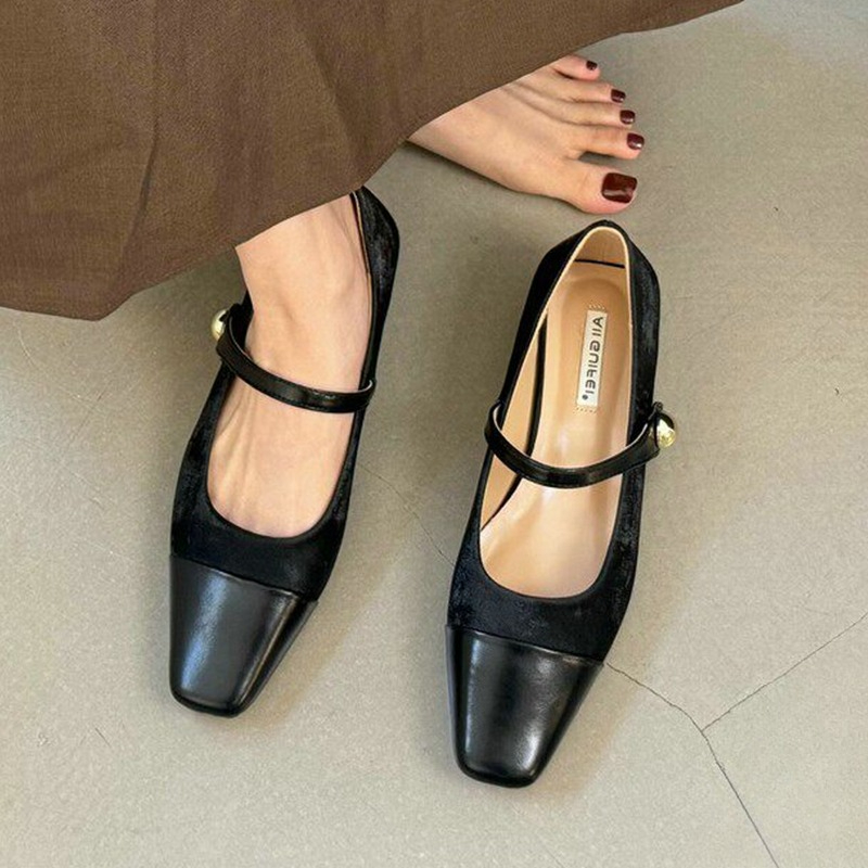 Mary Jane Shoes for Women Eleg - огляд і ціна Square Toe Mule