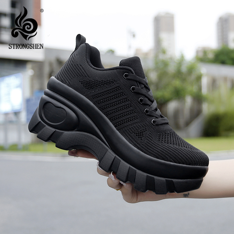 STRONGSHEN Women Platform Trai - огляд і ціна Women Shoes Qc