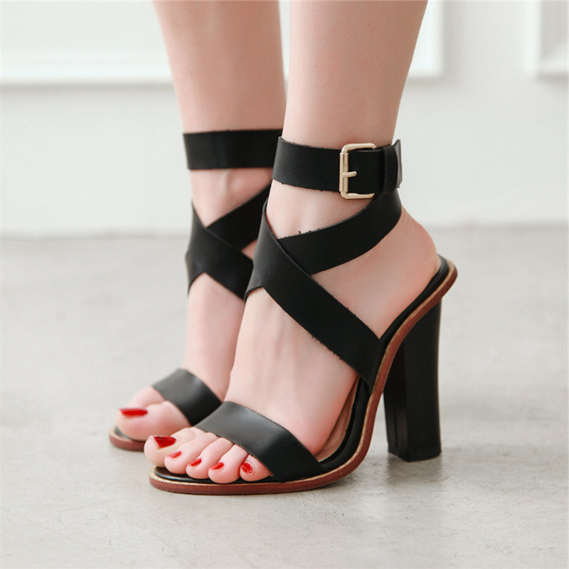 Women's Gladiator Sandals High - огляд і ціна Ankle Strap Heels