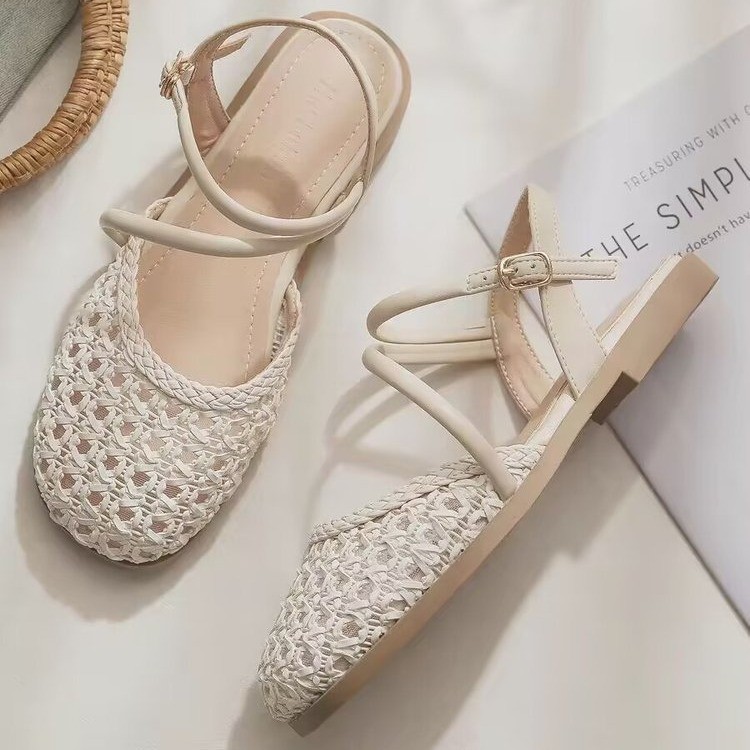 French-style Closed-toe Sandal - огляд і ціна Square Toe Mule