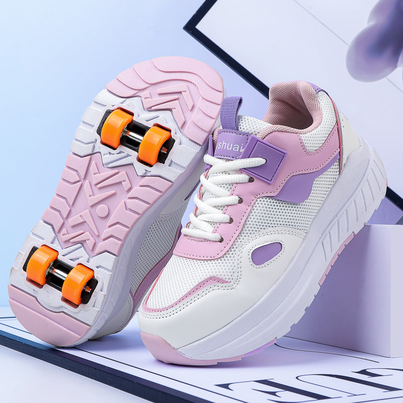 Kids Roller Skates 4 Wheels De - огляд і ціна Women Shoes Sneakers