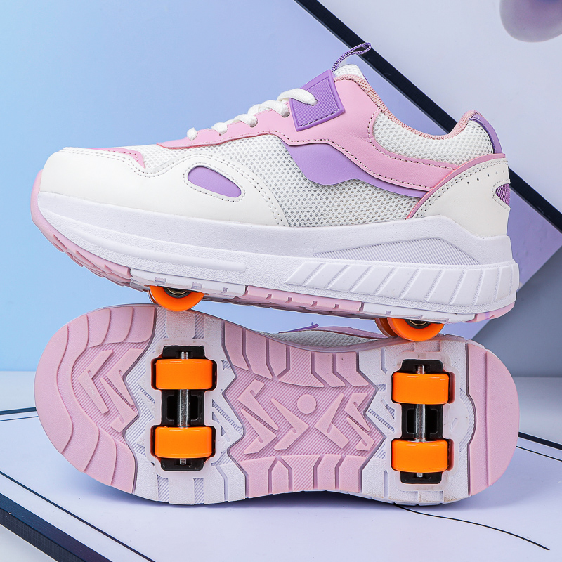 Kids Roller Skates 4 Wheels De - огляд і ціна Women Shoes Sneakers