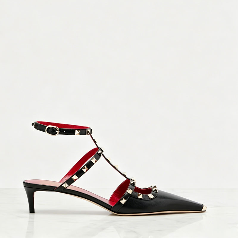2026 Women's Rivet Low Heel Sq - огляд і ціна Square Toe Mule