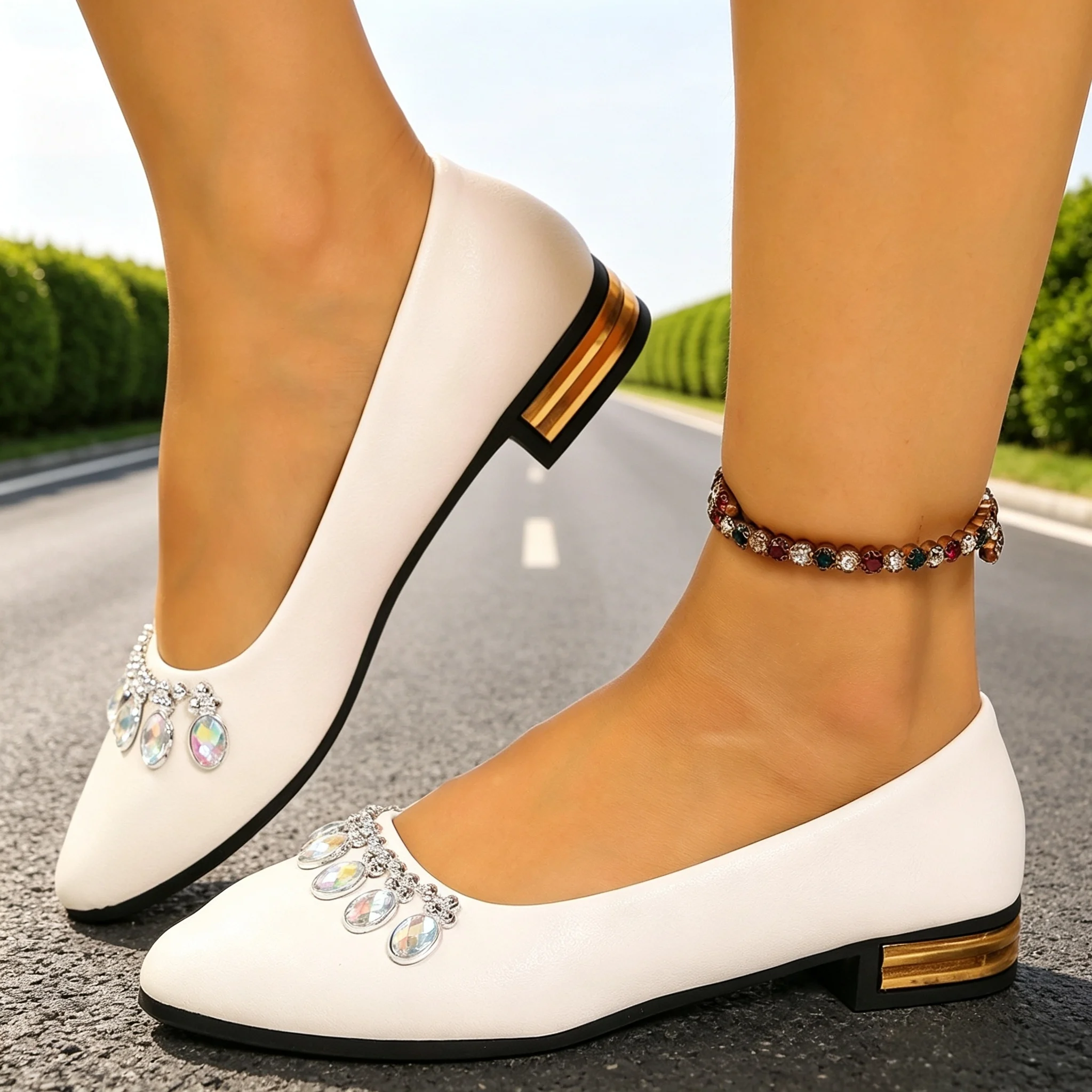Women Flats Pointed Toe Ballet - огляд і ціна Women Shoes Loafers
