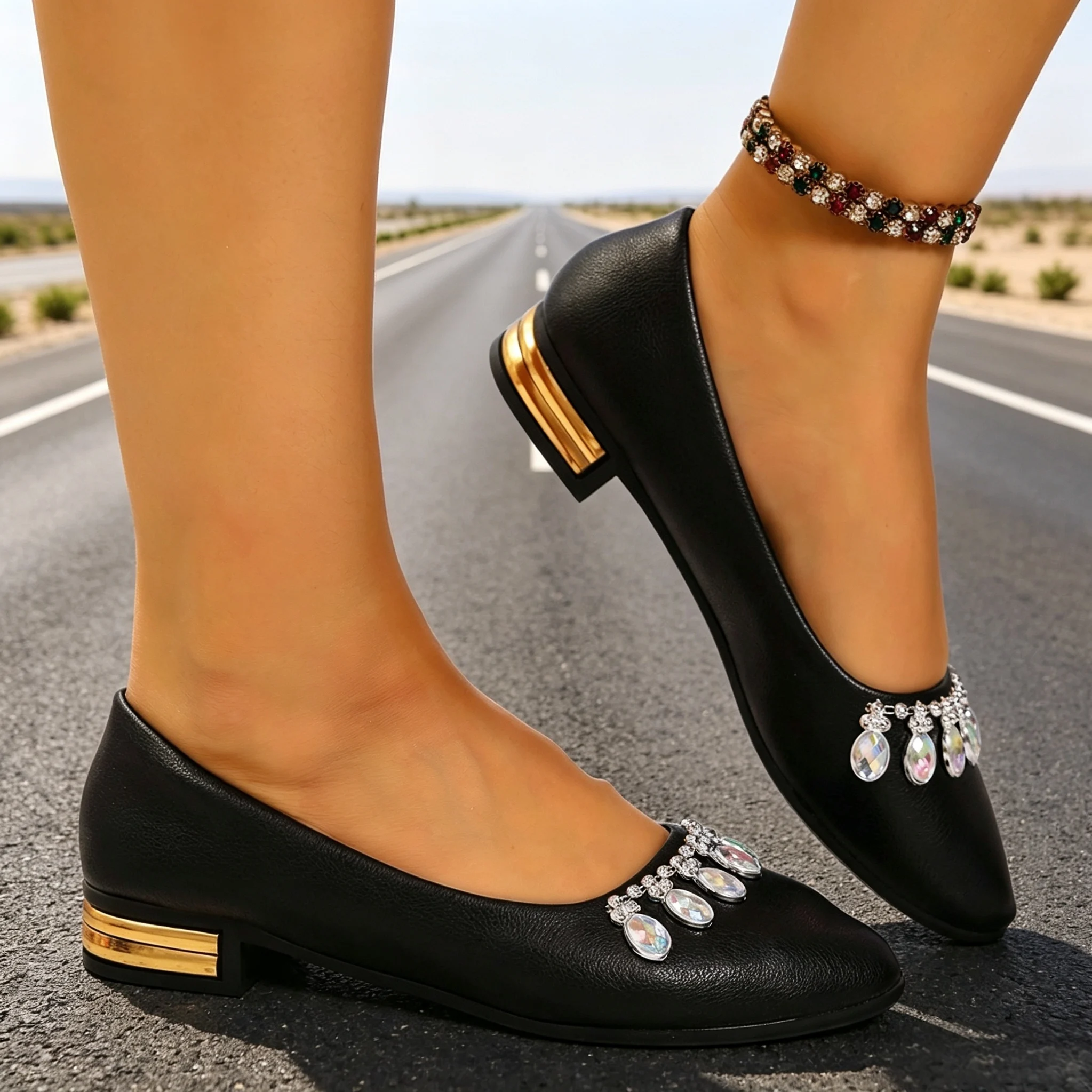 Women Flats Pointed Toe Ballet - огляд і ціна Women Shoes Loafers