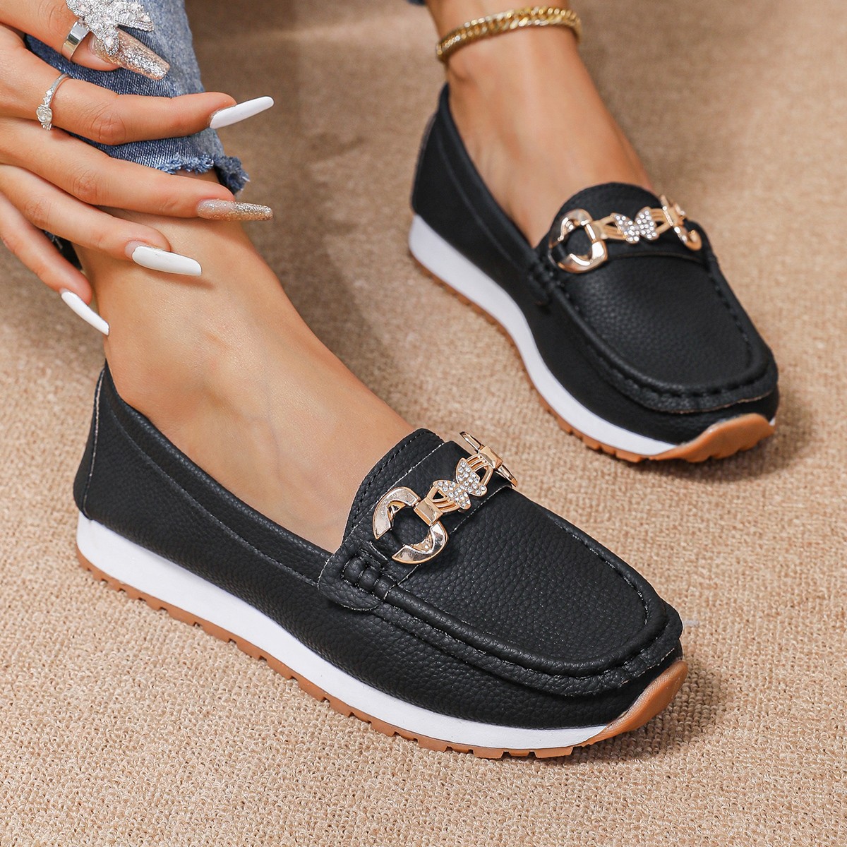 2026 New Women Flats Spring Au - огляд і ціна Women Shoes Loafers