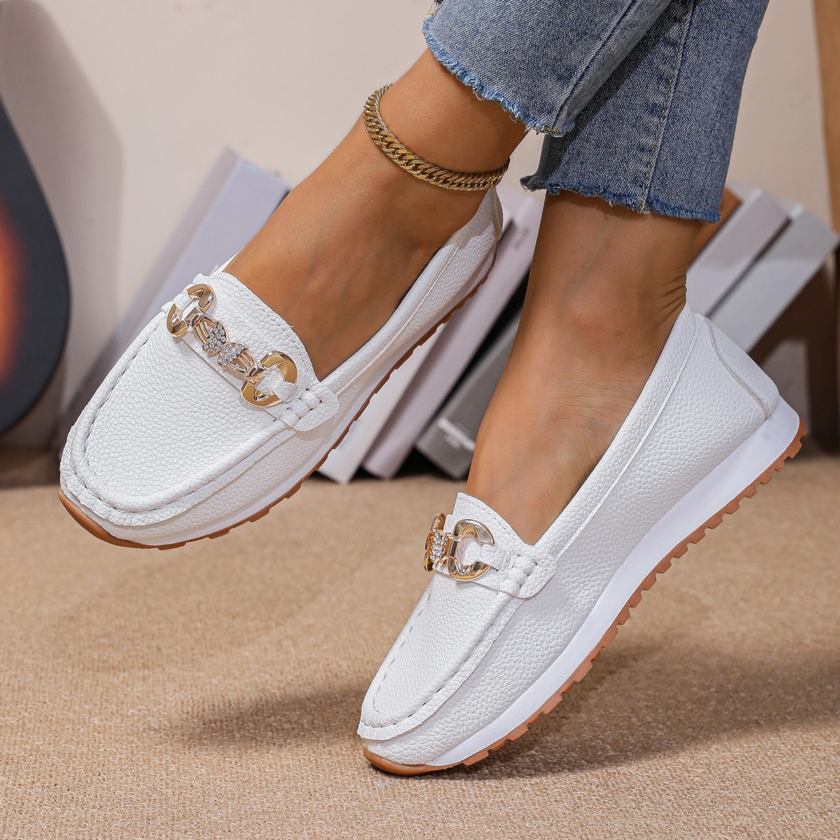 2026 New Women Flats Spring Au - огляд і ціна Women Shoes Loafers