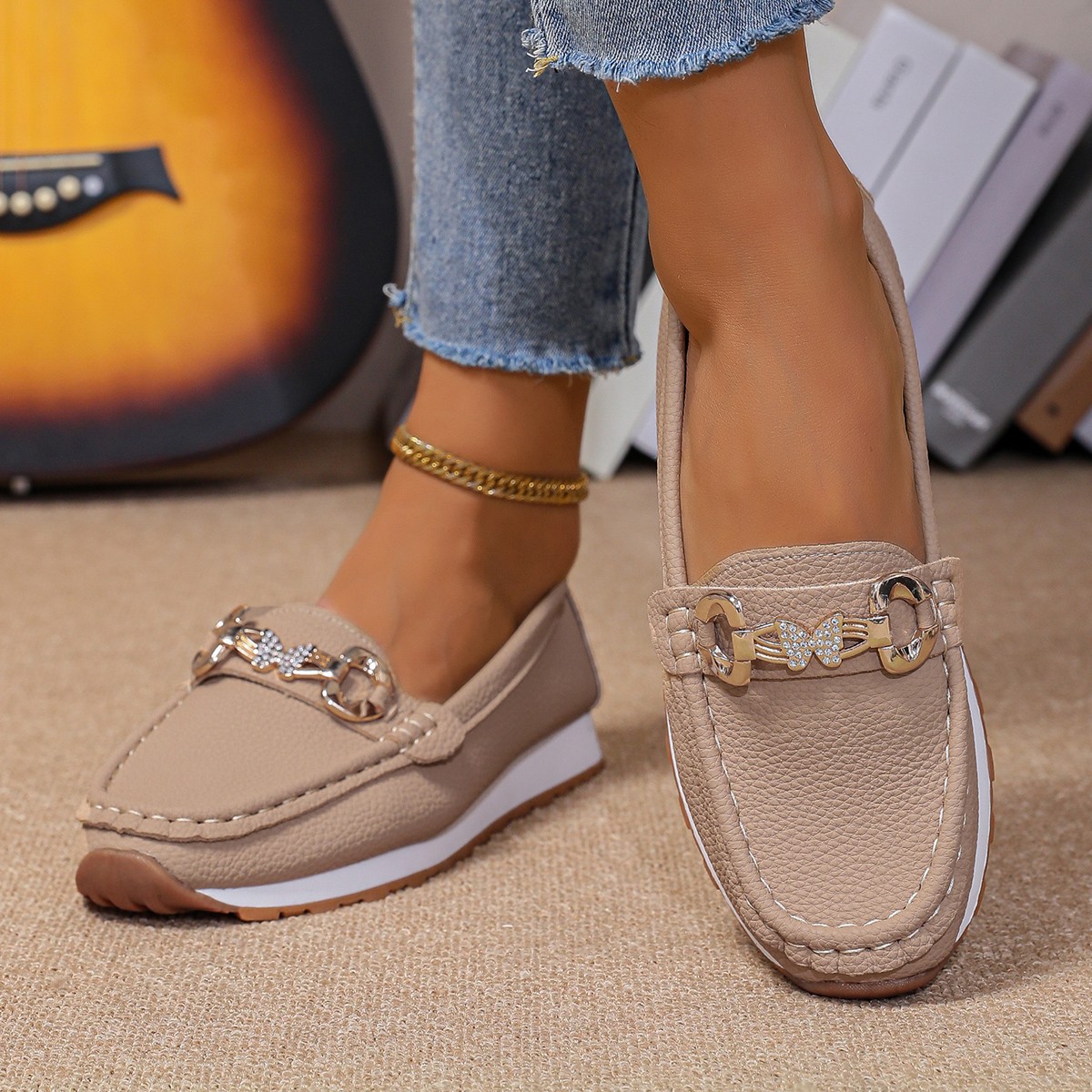 2026 New Women Flats Spring Au - огляд і ціна Women Shoes Loafers