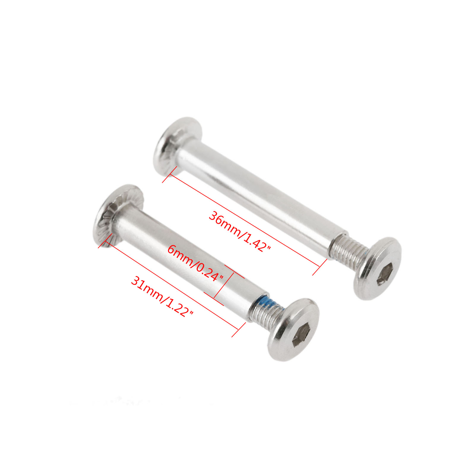 10Pcs Roller Skates Parts Axle - огляд і ціна Women Shoes Qc